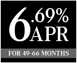 3.99% APR for 49-66 Months