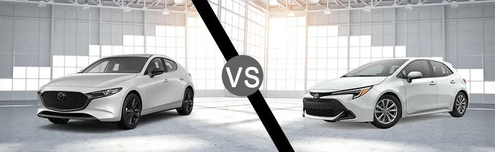 2024 Mazda 3 Hatchback Vs. 2024 Toyota Corolla Hatchback 