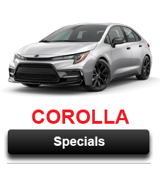 Toyota Corolla specials