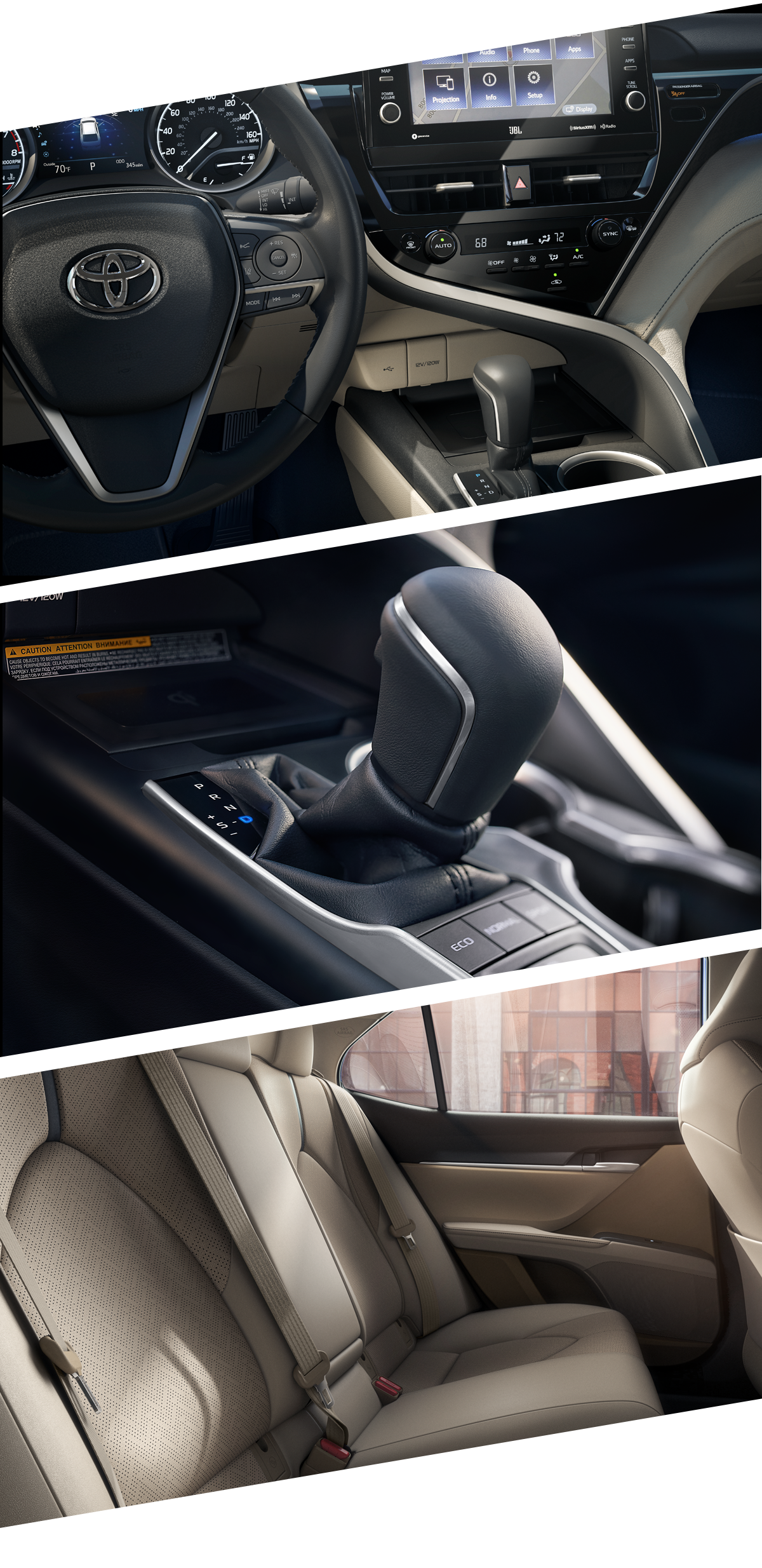 2022 camry interior