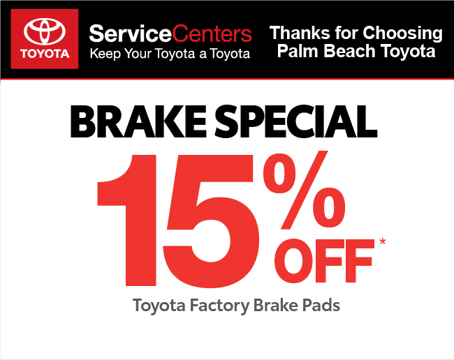 Printable Parts Coupon Palm Beach Toyota