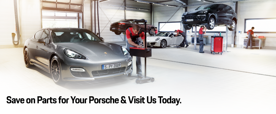 Save on Parts for Your Porsche & Visit Us Today.