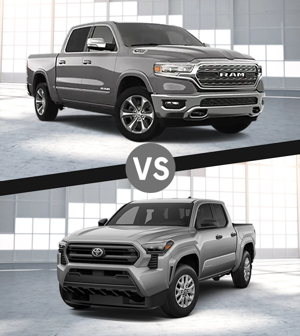 2024 RAM 1500 vs. 2024 Toyota Tacoma