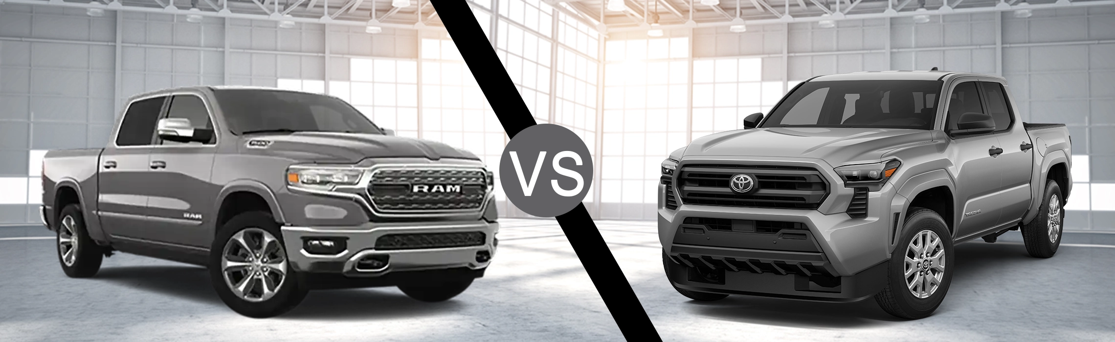 2024 RAM 1500 vs. 2024 Toyota Tacoma