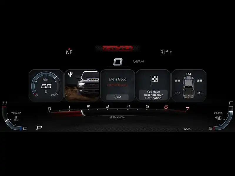 2025 RAM 1500 Technology Features