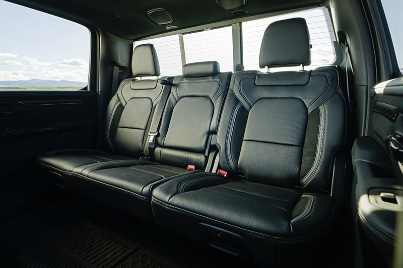 2025 RAM 1500 Seating space