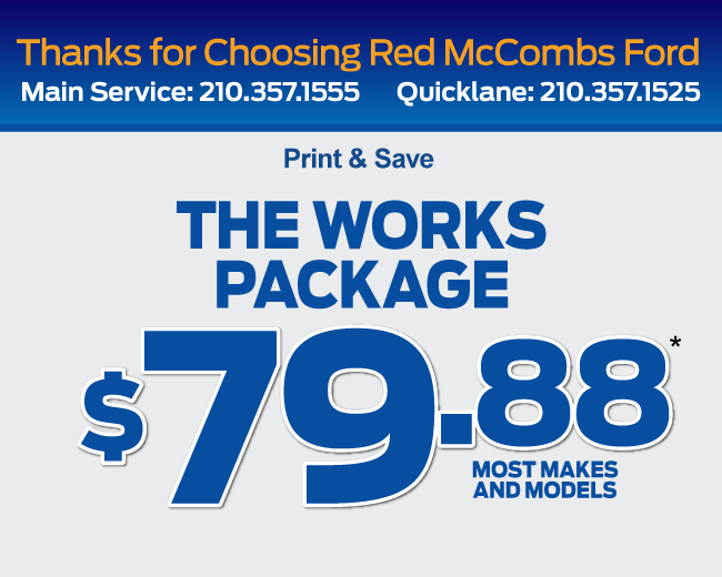 The works package | Starting at $79.88 most makes and models