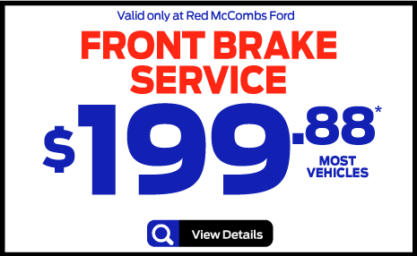 Front Brake Service | Starting at $208.88*