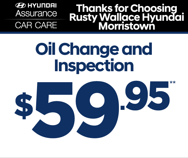 Oil Change and Inspection - $59.95**