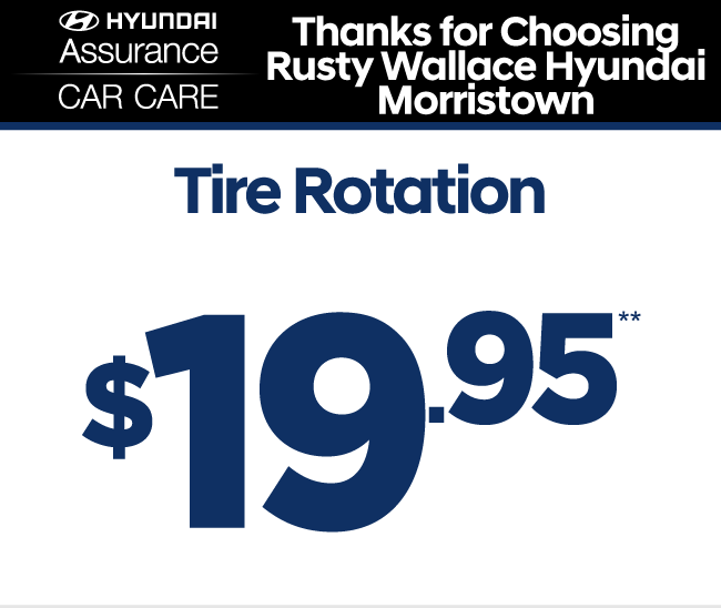 Tire Rotation - $19.95**