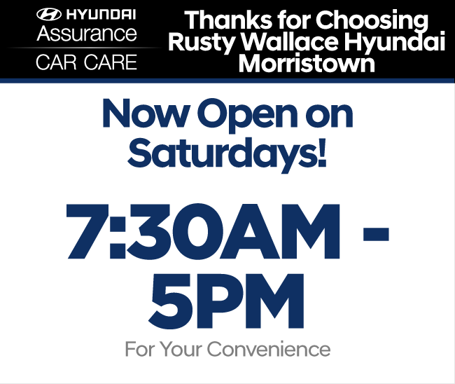 Now Open on Saturdays! 7:30AM - 5PM For Your Convenience