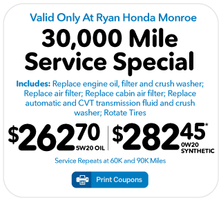 Service Specials | Ryan Honda