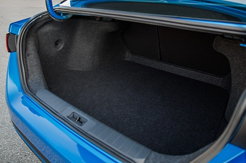 Nissan Sentra Trunk space