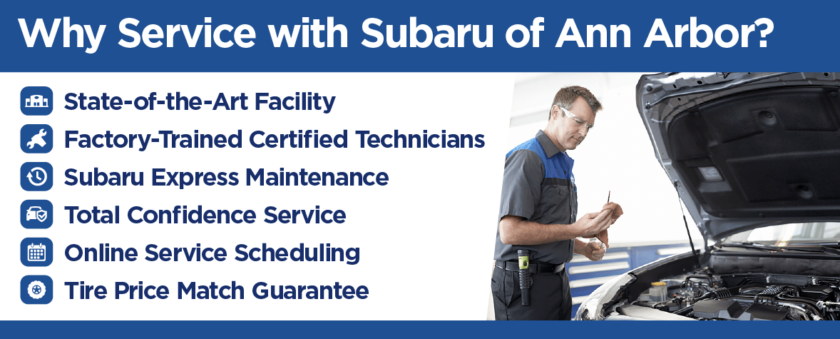 Service with Subaru of Ann Arbor