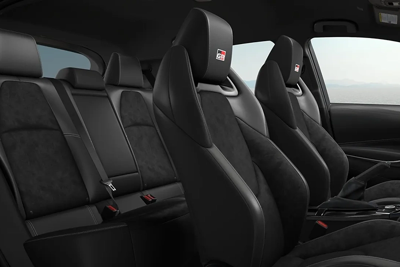 2024 Toyota GR Corolla Seating space