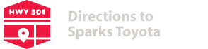 Directions to Sparks Toyota
