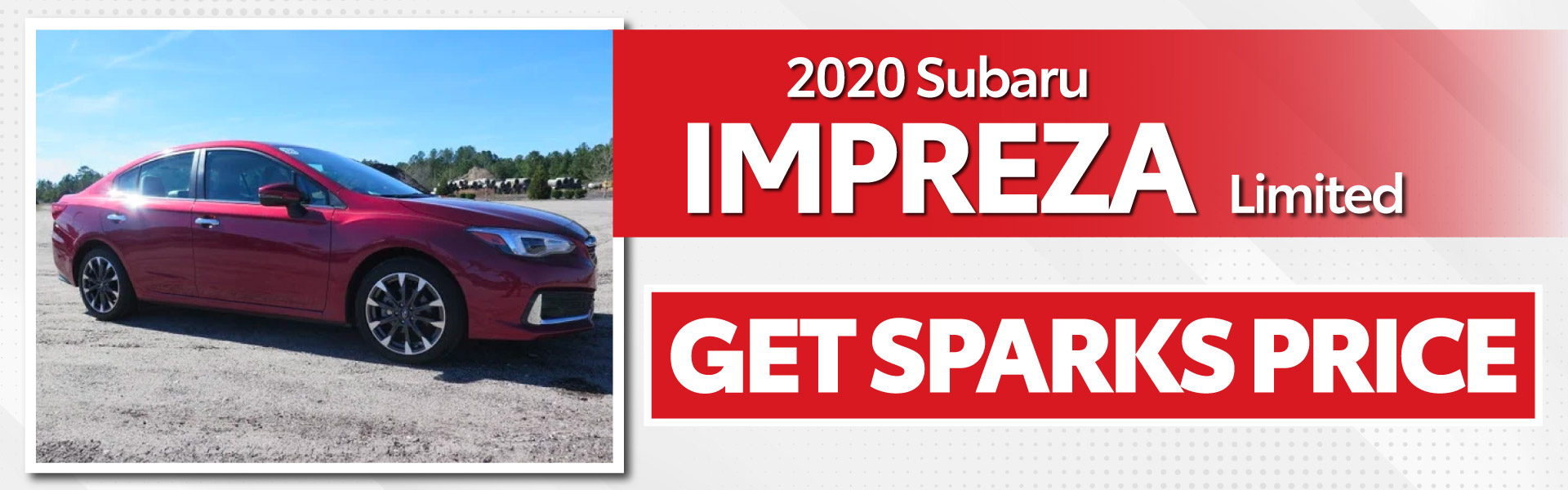 2020 Subaru Impreza Limited - Get Sparks Price