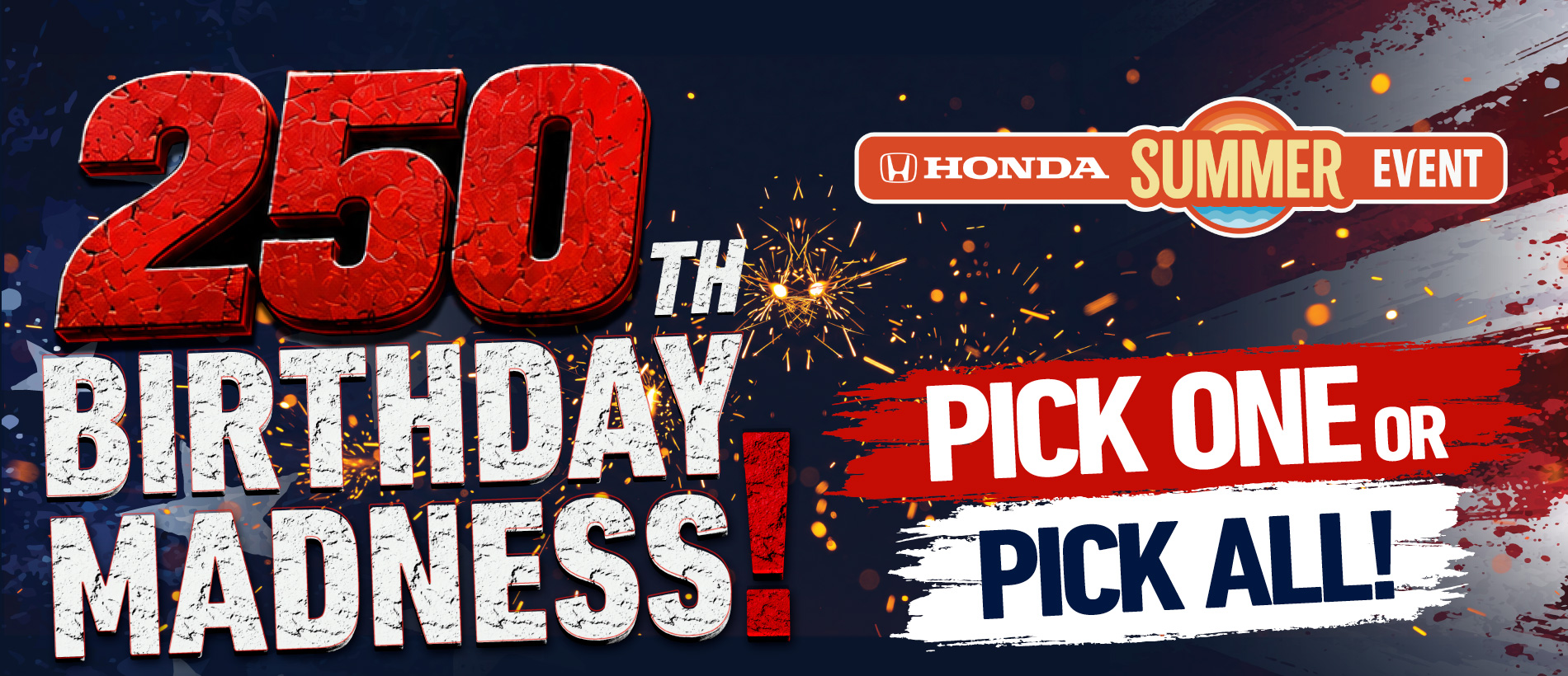 250th Birthday Madness - Pick One or Pick All!