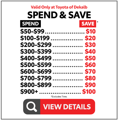 Spend and Save — View Details