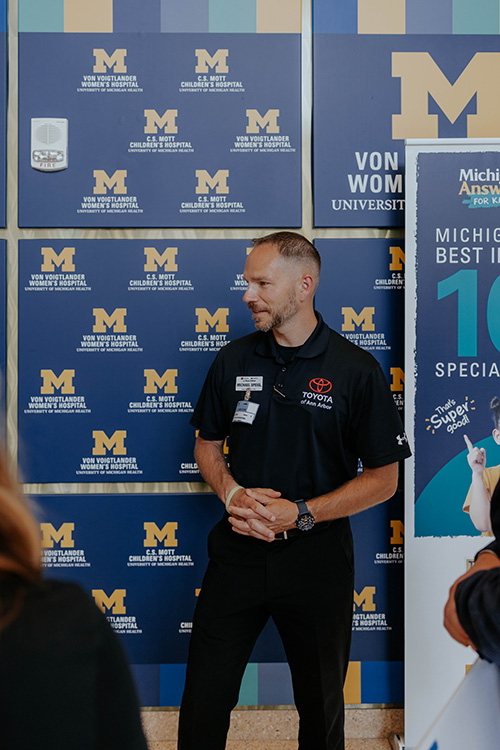 C.S Mott's Blanket Drive