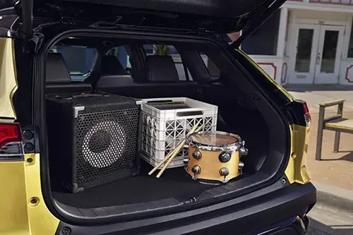 2024 Toyota Corolla Cross Hybrid Trunk space