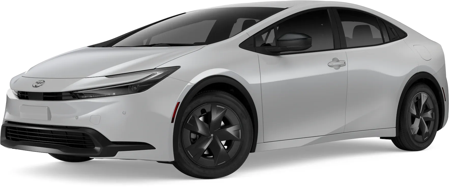 White 2024 Toyota Prius with no background