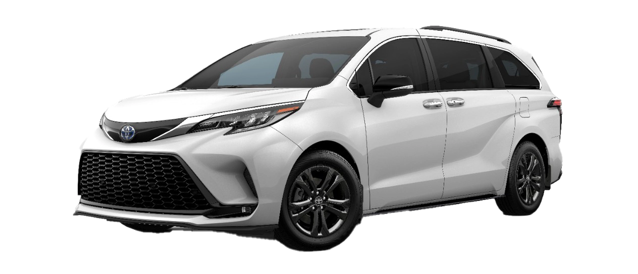 White 2024 Toyota Sienna