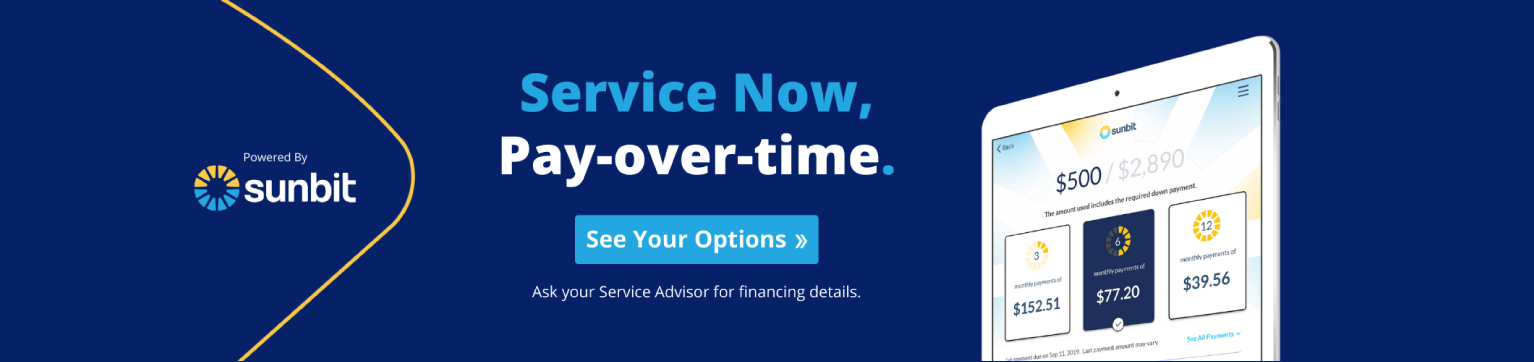 Service Now, Pay-over-time. Powered By Sunbit - See Your Options
