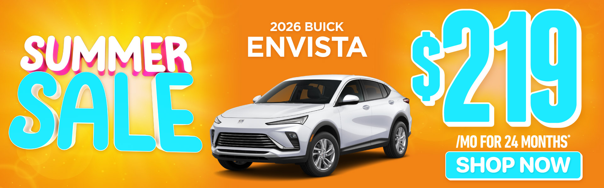 2026 Buick Envista $219 a month for 24 months*