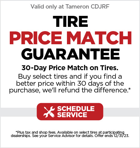 Tire Price Match Guarantee - View Details