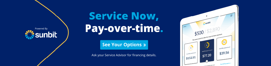 Service Now, Pay-Over-Time. Powered By Sunbit - See Your Options