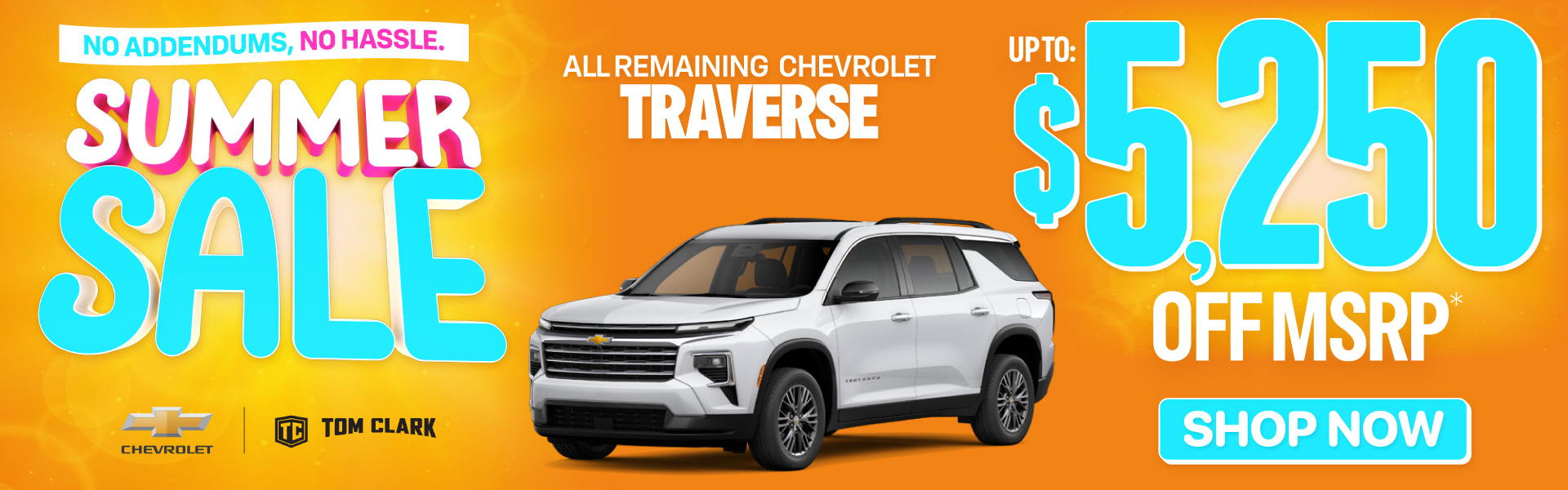 All Remaining Chevrolet Traverse up to $5,250 Off MSRP*