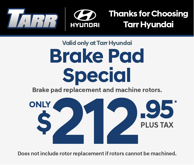 Brake Pad Speceial $212.95 Plus Tax.