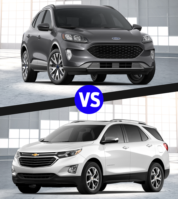 2021 Ford Escape vs. 2021 Chevrolet Equinox Mobile