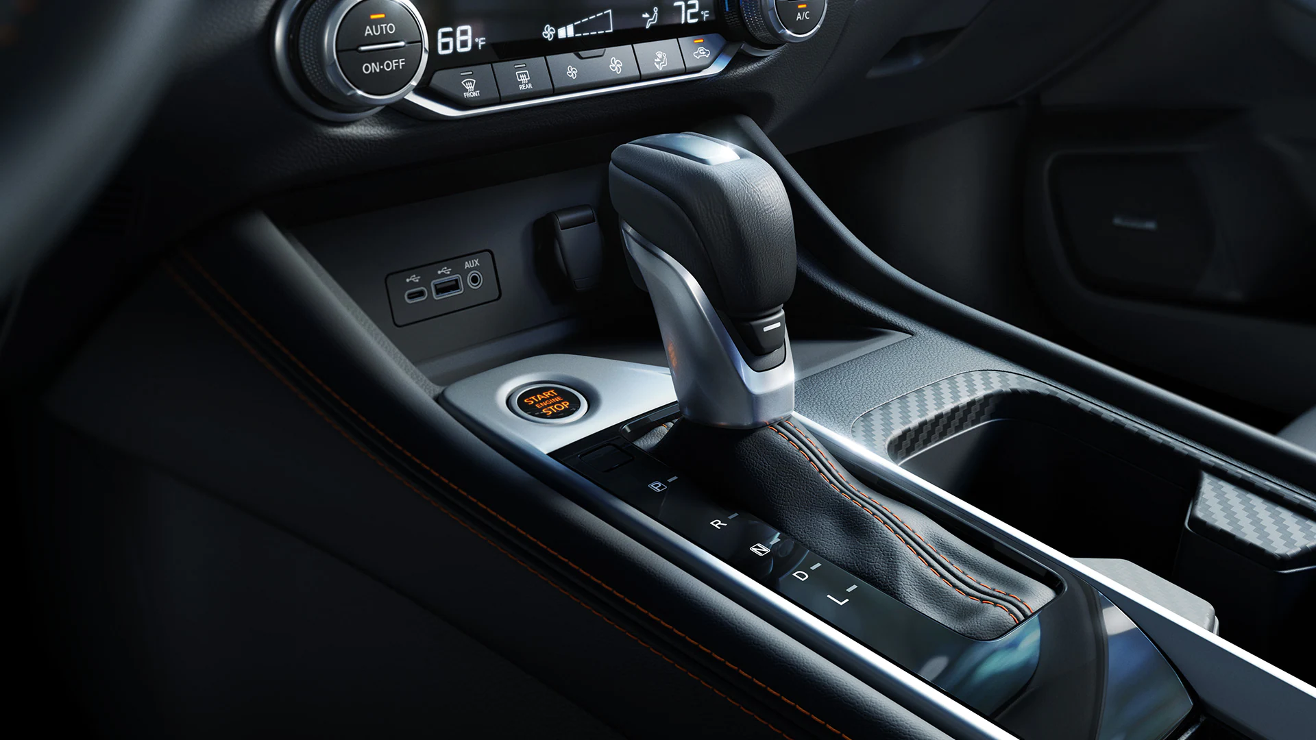 Nissan Sentra Center Console