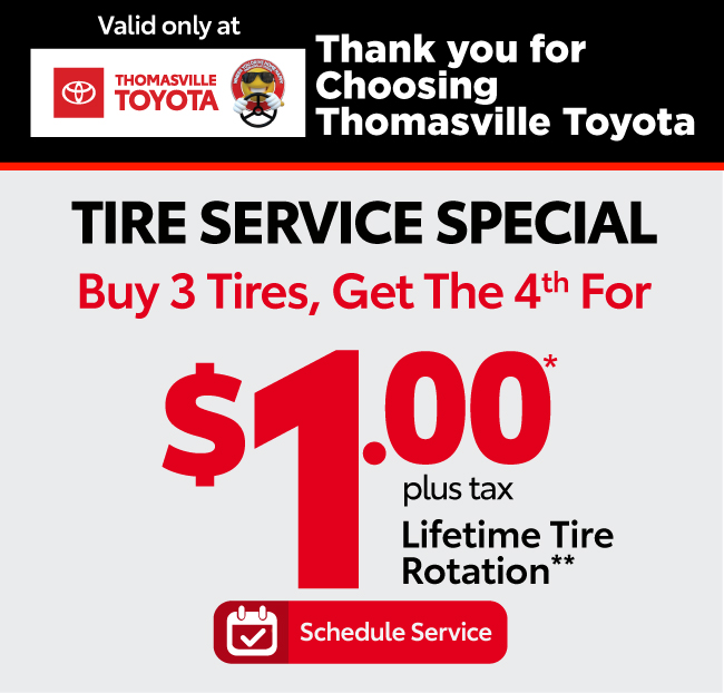 Service Specials1 Thomasville Toyota