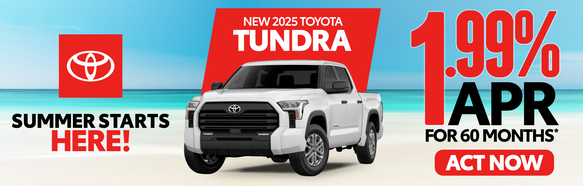 New 2025 Toyota Tundra SR5 - Lease $399 a month*