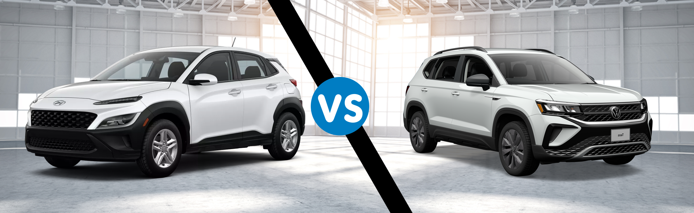 2023 Hyundai Kona vs 2023 Volkswagen Taos Tuscaloosa, AL