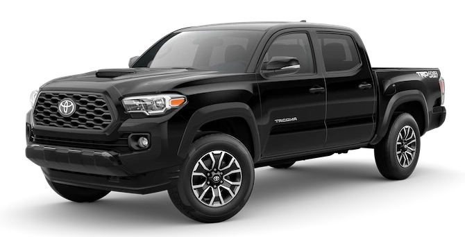 Black 2024 Toyota Tacoma