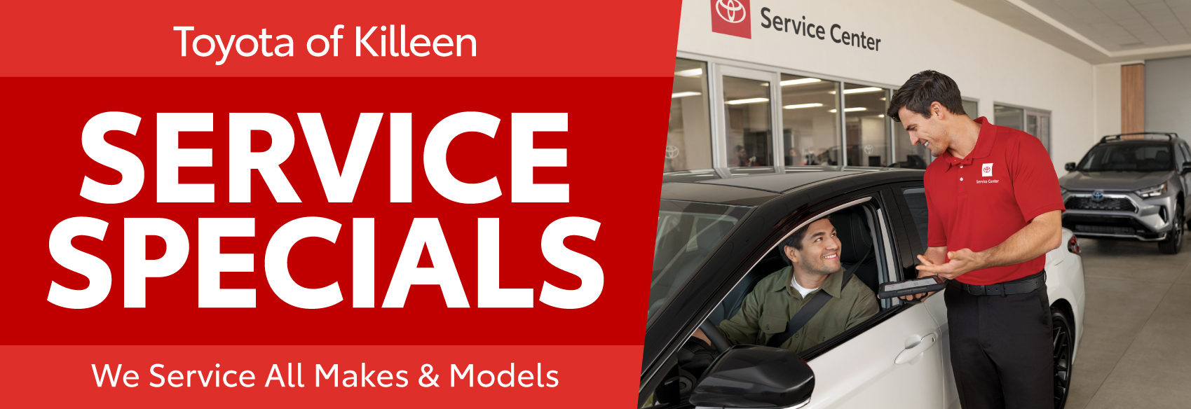 Toyota of Killeen Service Specials - We service all makes and models.