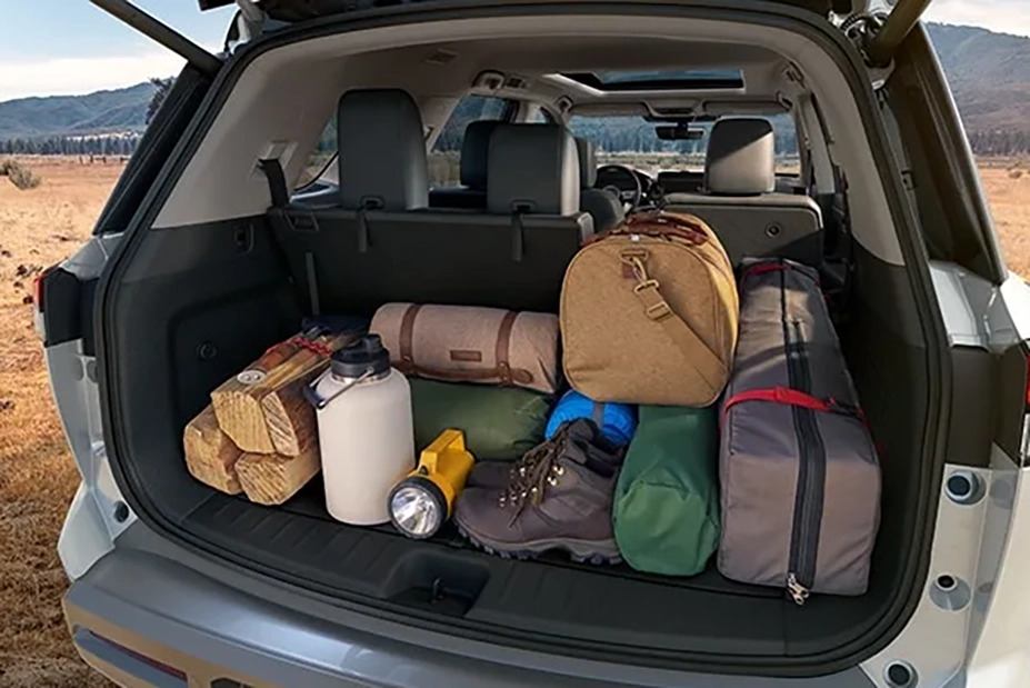 2024 Pathfinder Trunk space