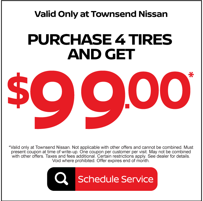 Purchase 4 tires adn get $99.00* - Schedule Service