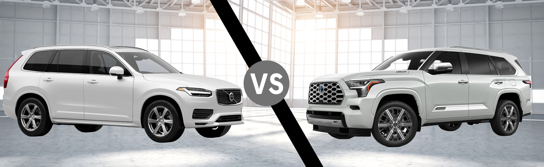 2023 Volvo XC90 Vs. 2023 Toyota Sequoia in Fredericksburg, VA