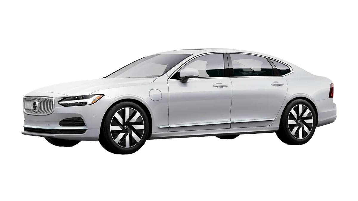 white 2024 Volvo S90 Recharge
