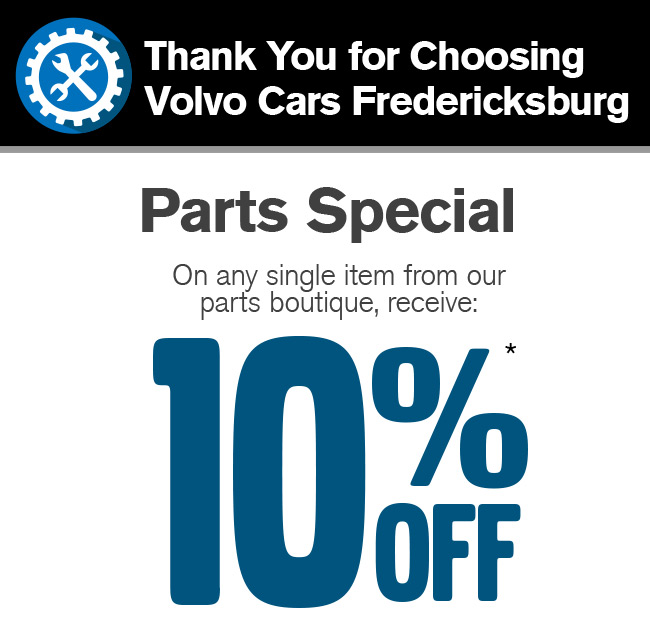 Service Parts Coupon 3 Volvo Cars Fredericksburg