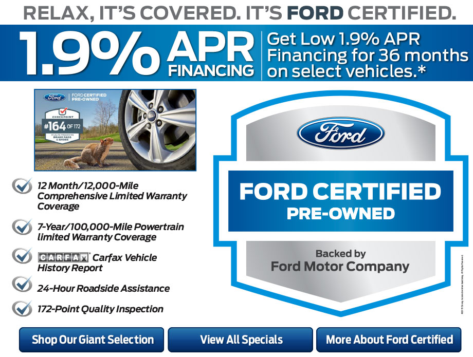 Ford certified pre owned finance rates #4