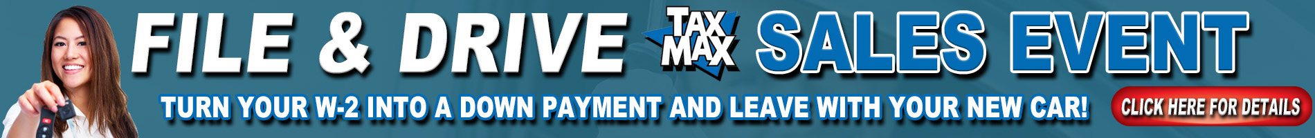 Turn your W-2 into a down payment this tax season.