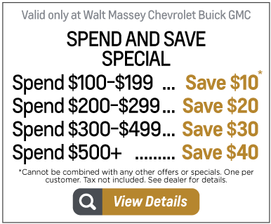 Spend and Save Special - Save Up to $40* - Click to View Details