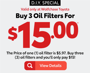 Buy 3 Oil filters for $15.00* View Details - view details
