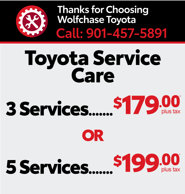 Service Special 4 | Wolfchase Toyota